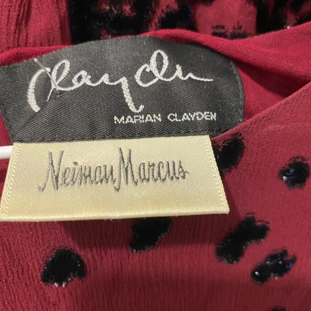 Marion Clayden Silk Chiffon Skirt Set - Picture 13 of 14